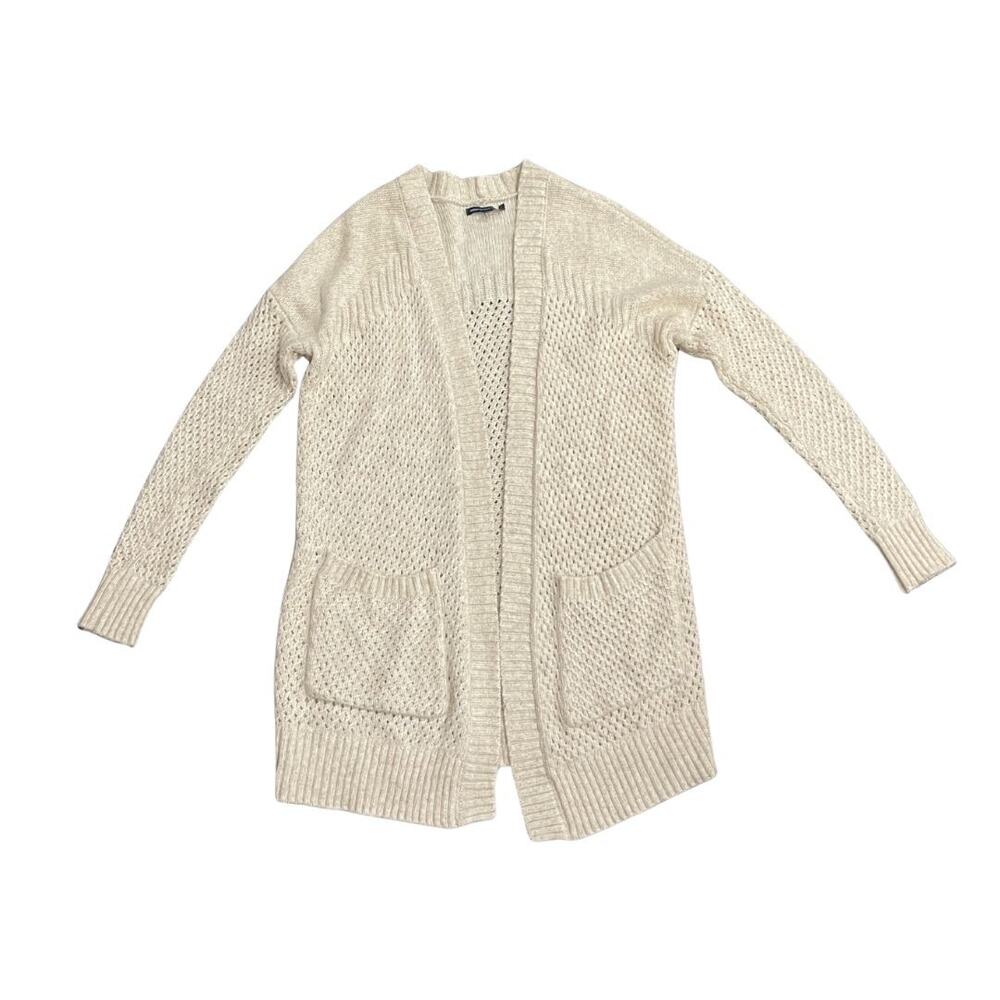 American Eagle Outfitters Pocket Open Front Knit Cardigan Sweater S Oversized